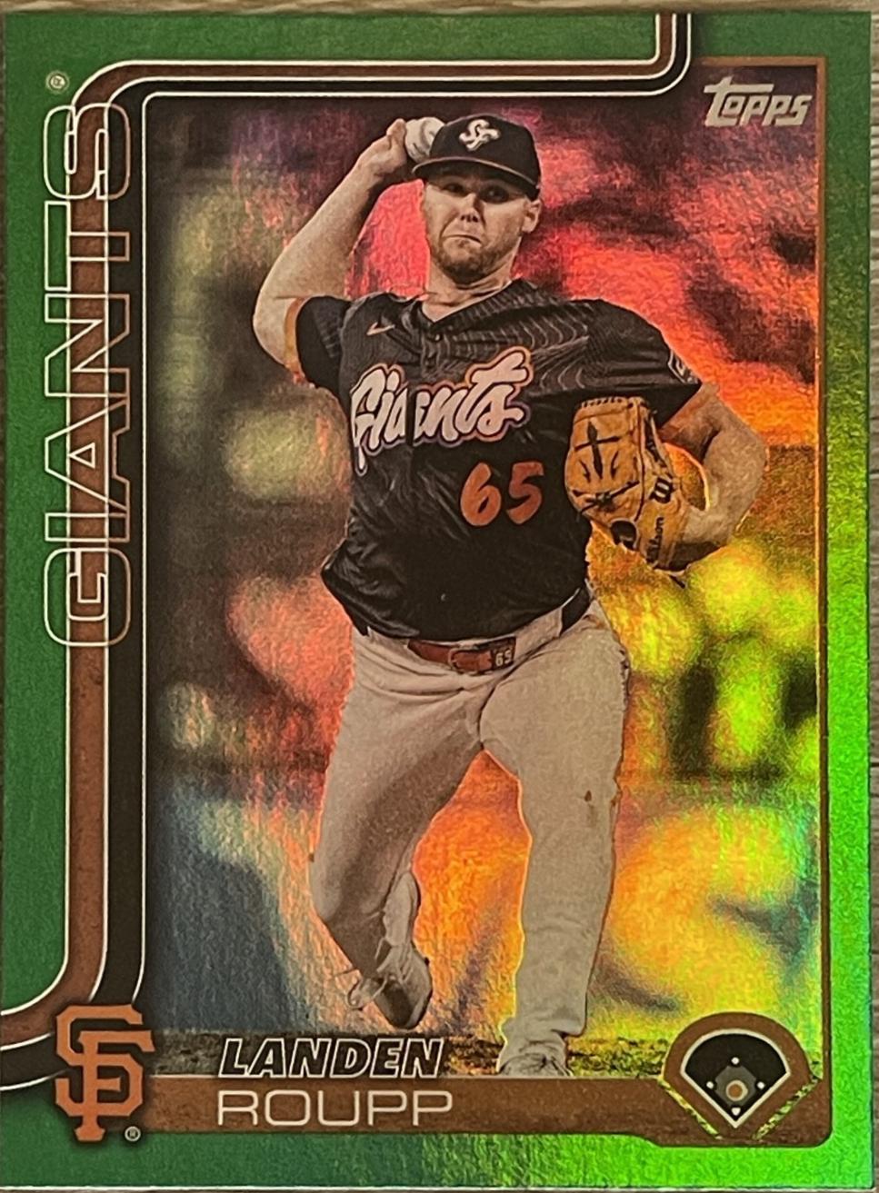 Landen Roupp [Green Rainbow Foil] #US135