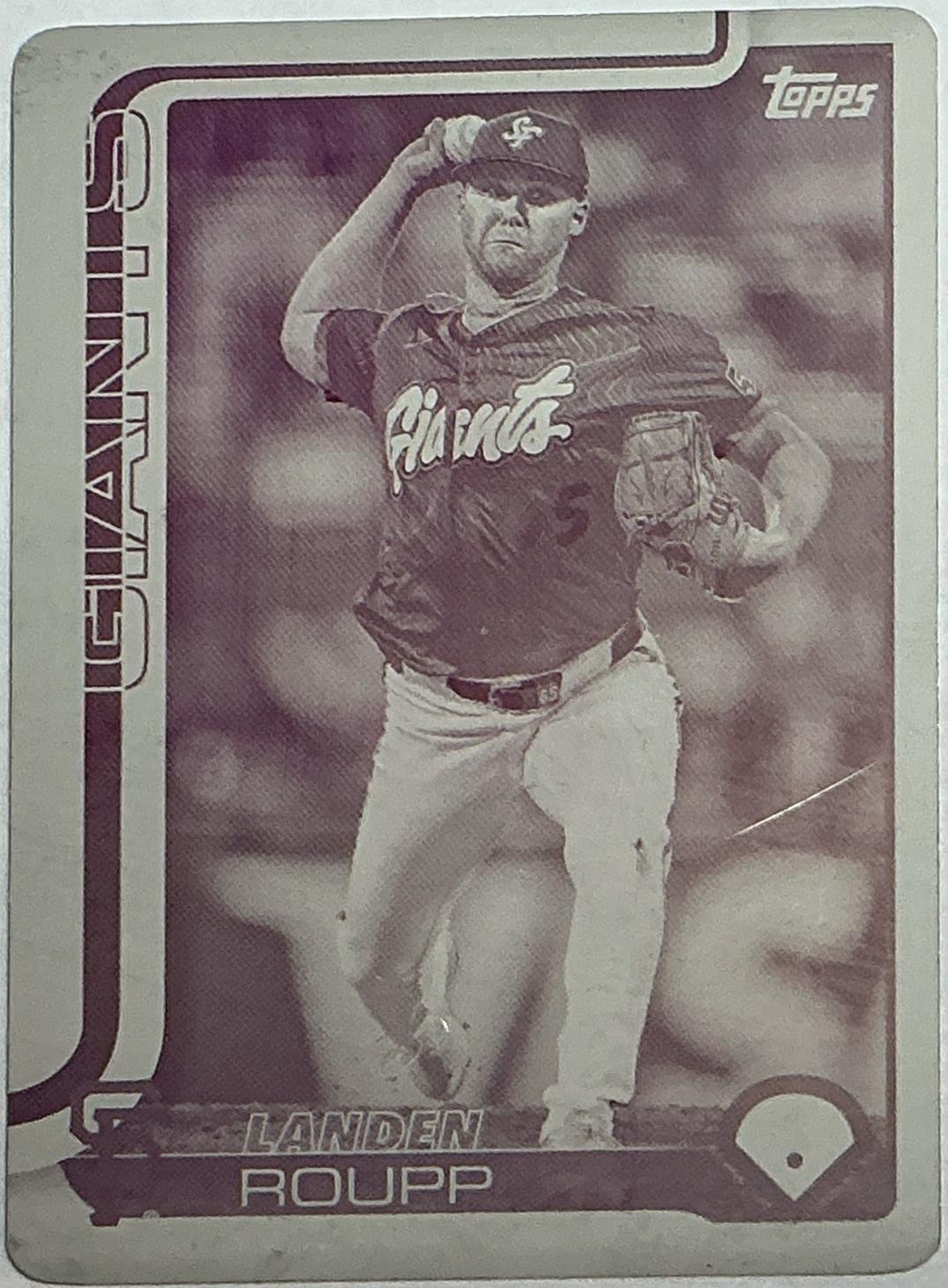 Landen Roupp [Printing Plate] #US135
