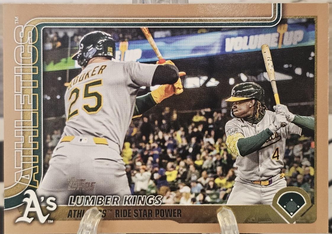 Lawrence Butler / Brent Rooker [Gold Border] #US80