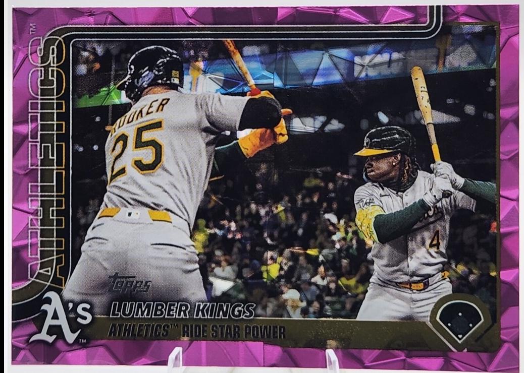 Lawrence Butler / Brent Rooker [Pink Diamante Foil] #US80