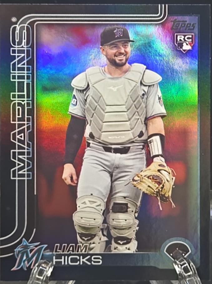 Liam Hicks [Black Rainbow Foil] #US52