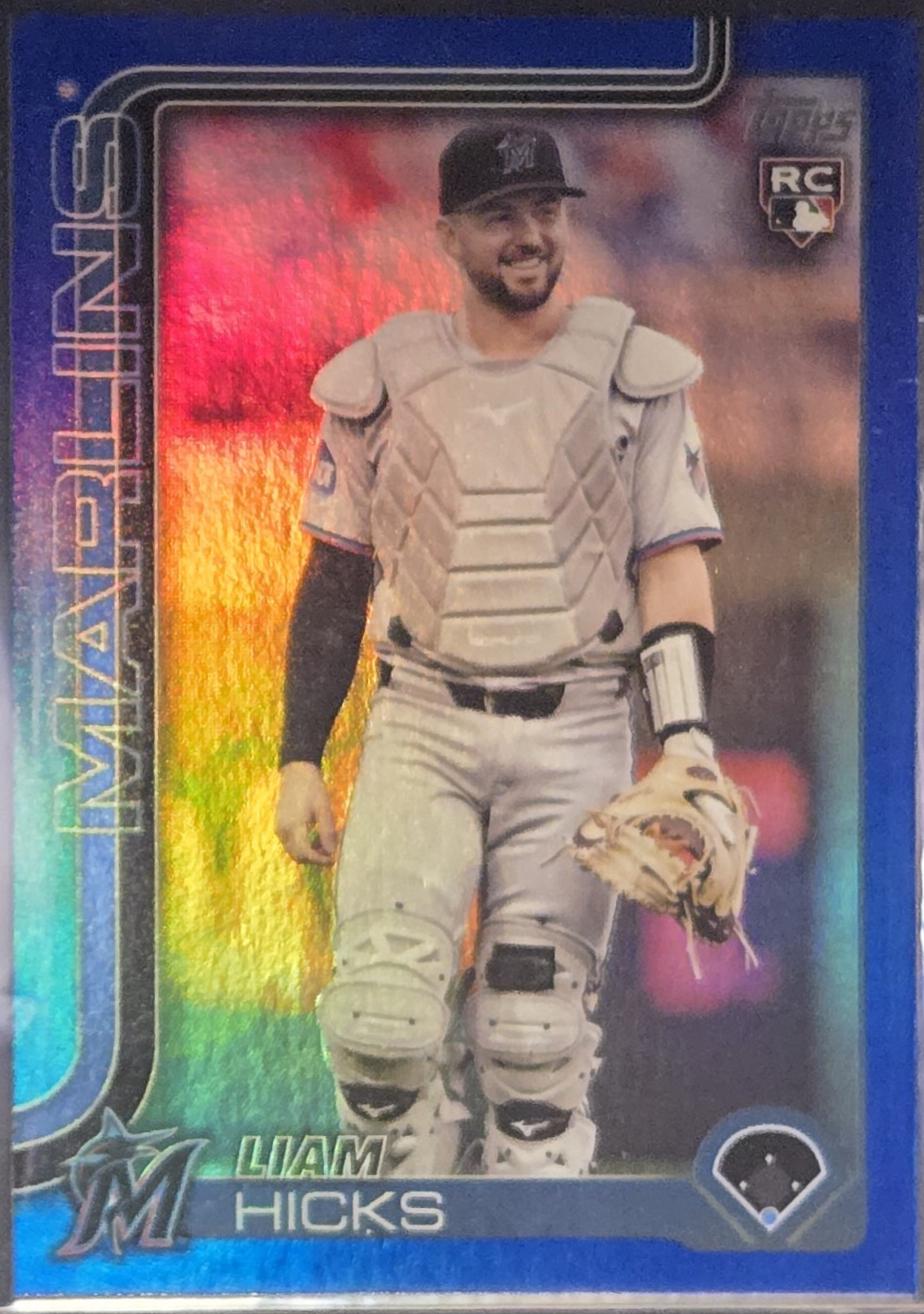 Liam Hicks [Blue Rainbow Foil] #US52