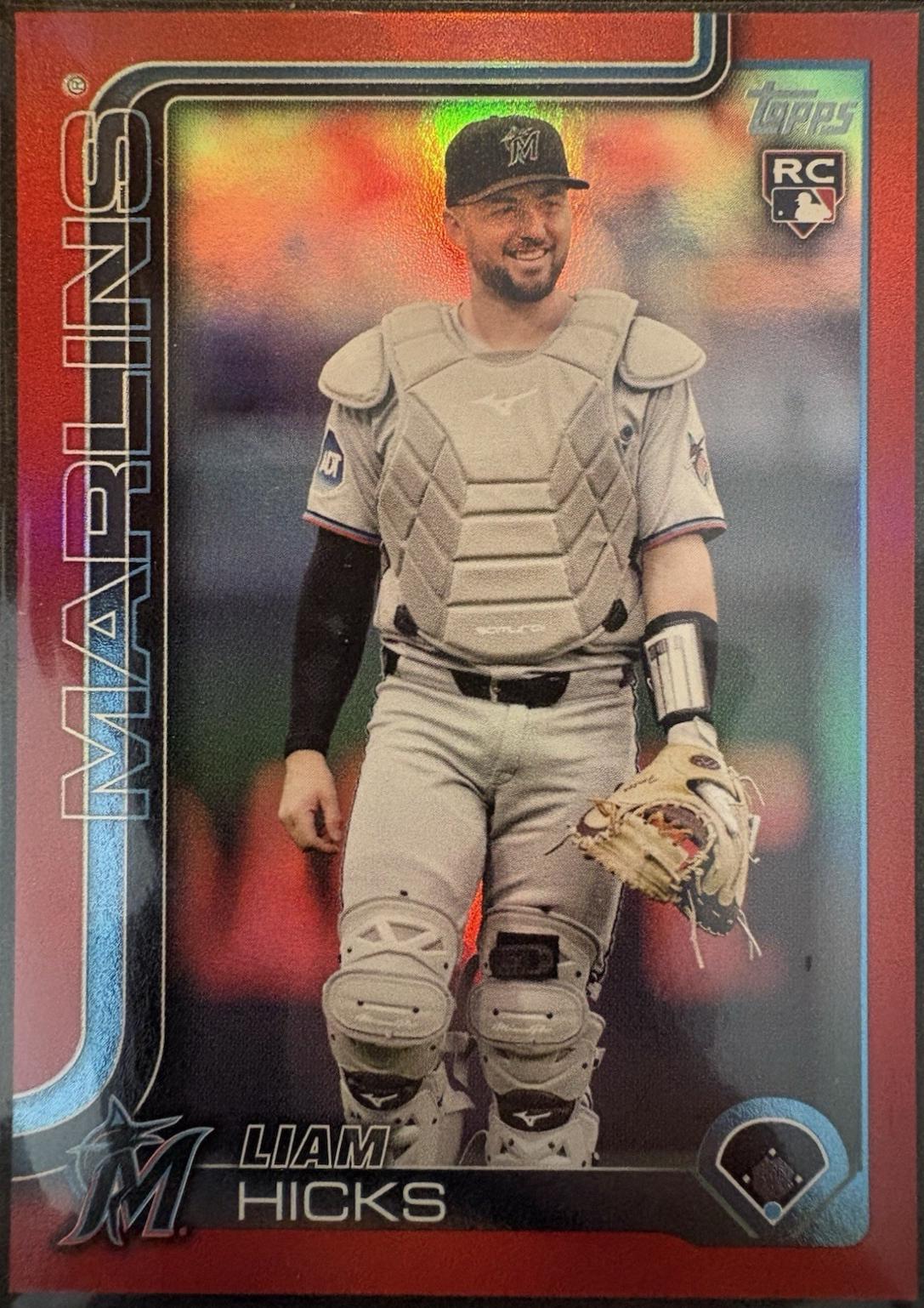 Liam Hicks [Red Rainbow Foil] #US52