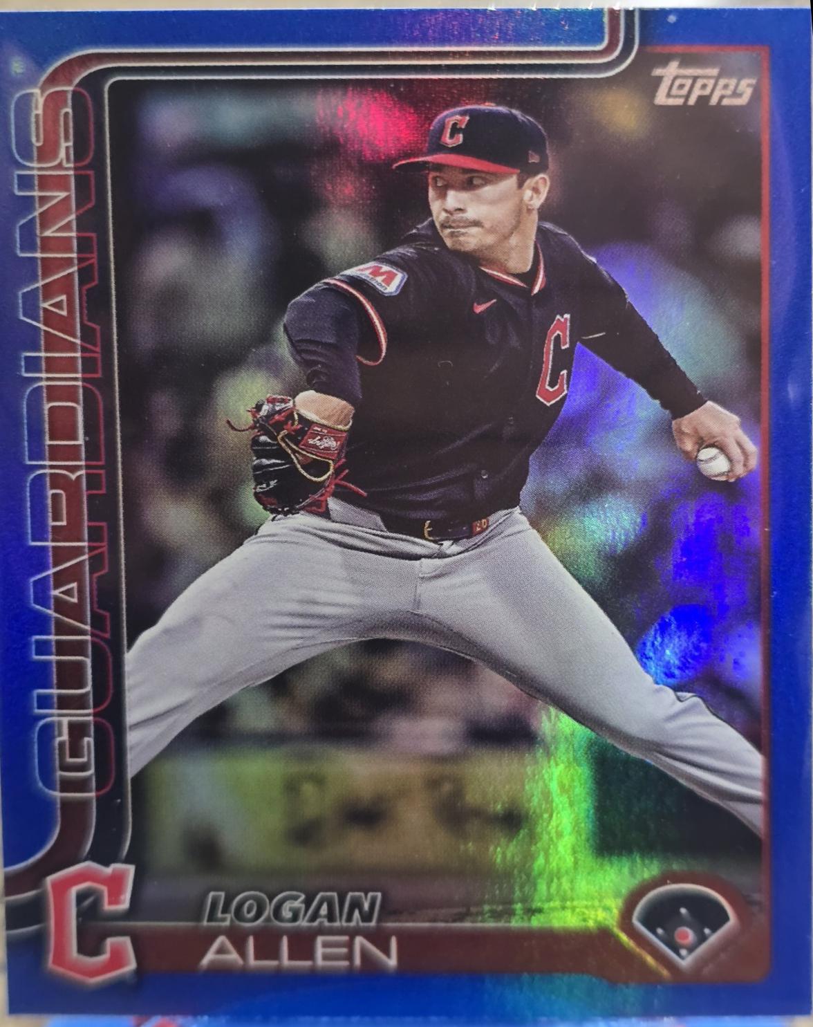 Logan Allen [Blue Rainbow Foil] #US288