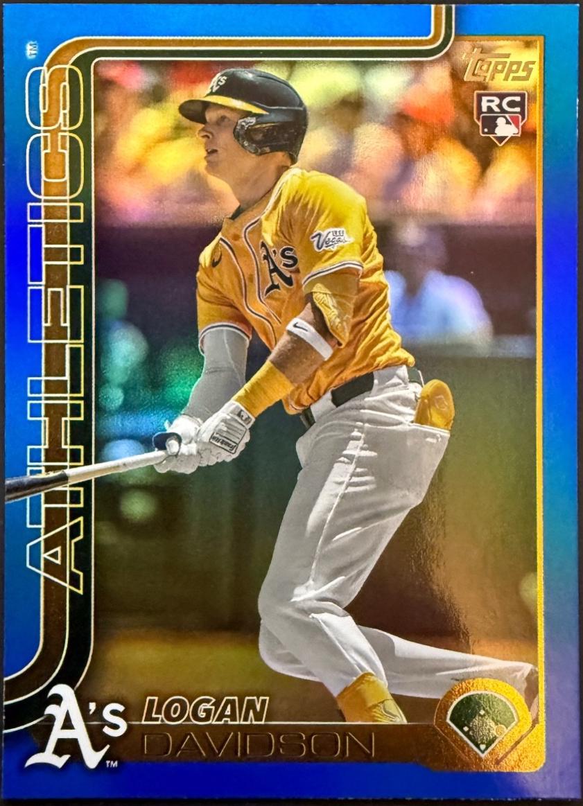 Logan Davidson [Blue Rainbow Foil] #US213