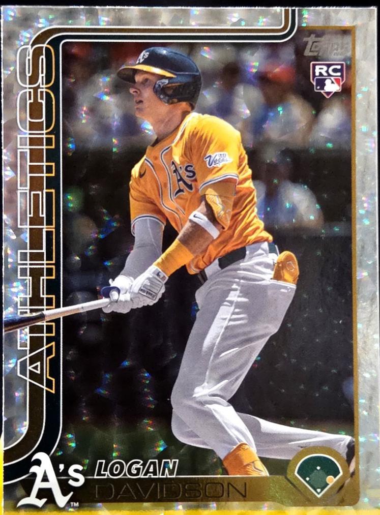 Logan Davidson [Silver Crackle Foil] #US213