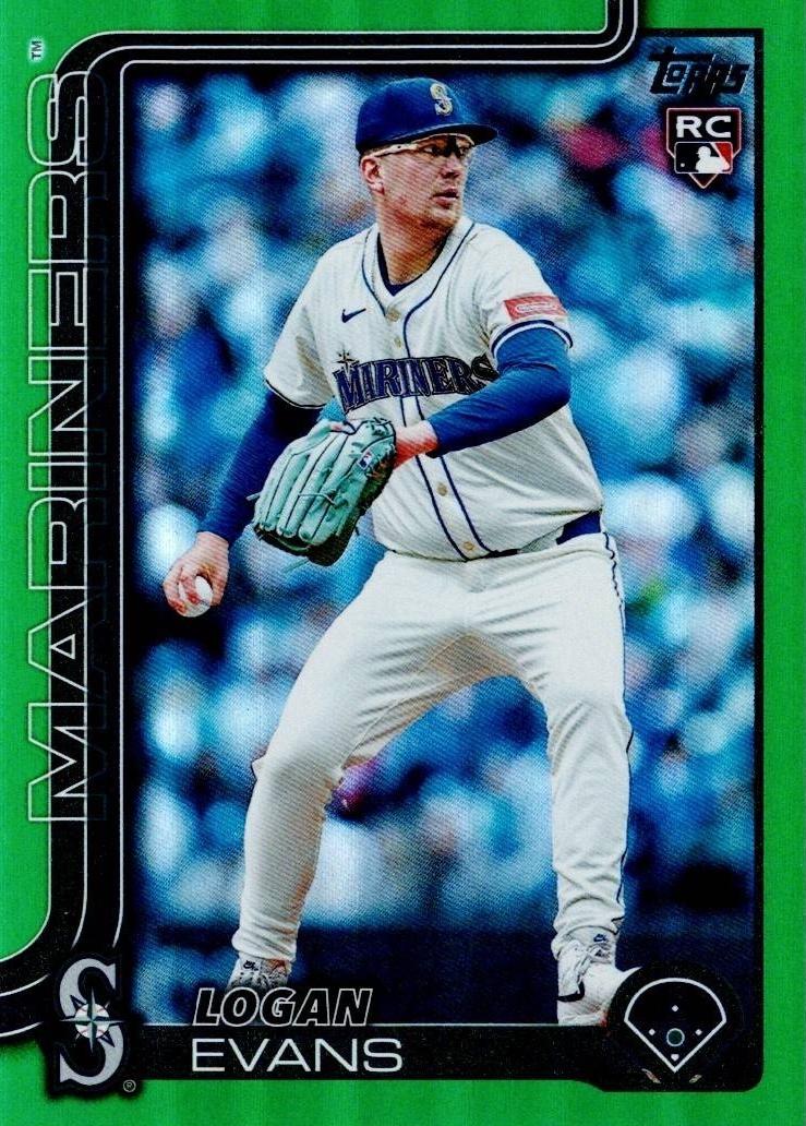 Logan Evans [Green Rainbow Foil] #US302
