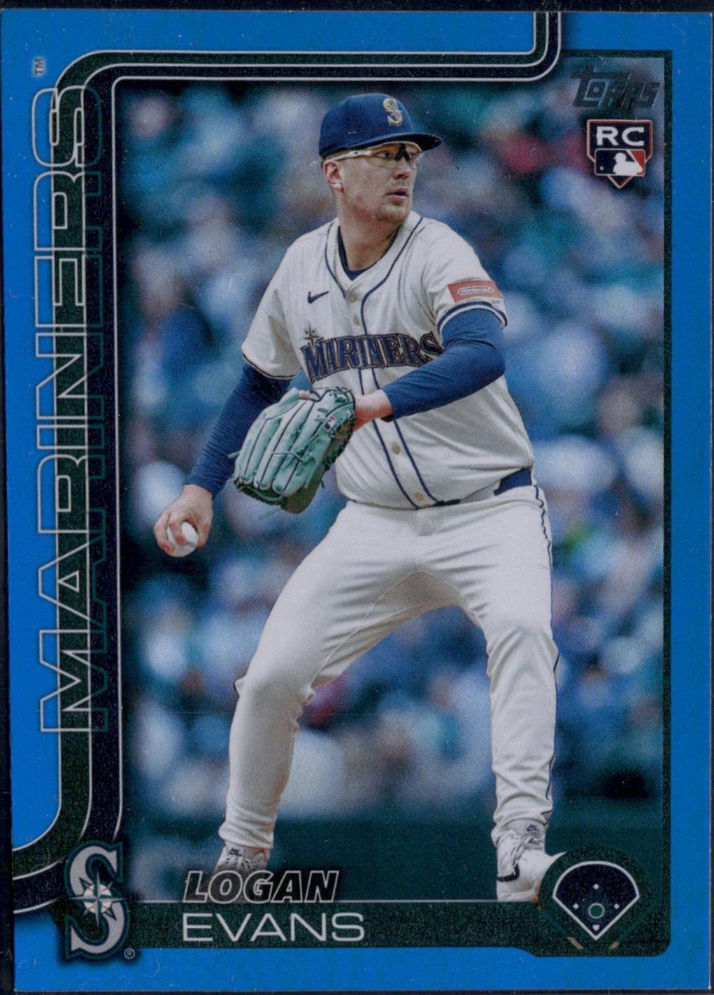 Logan Evans [Holo Blue Foil] #US302