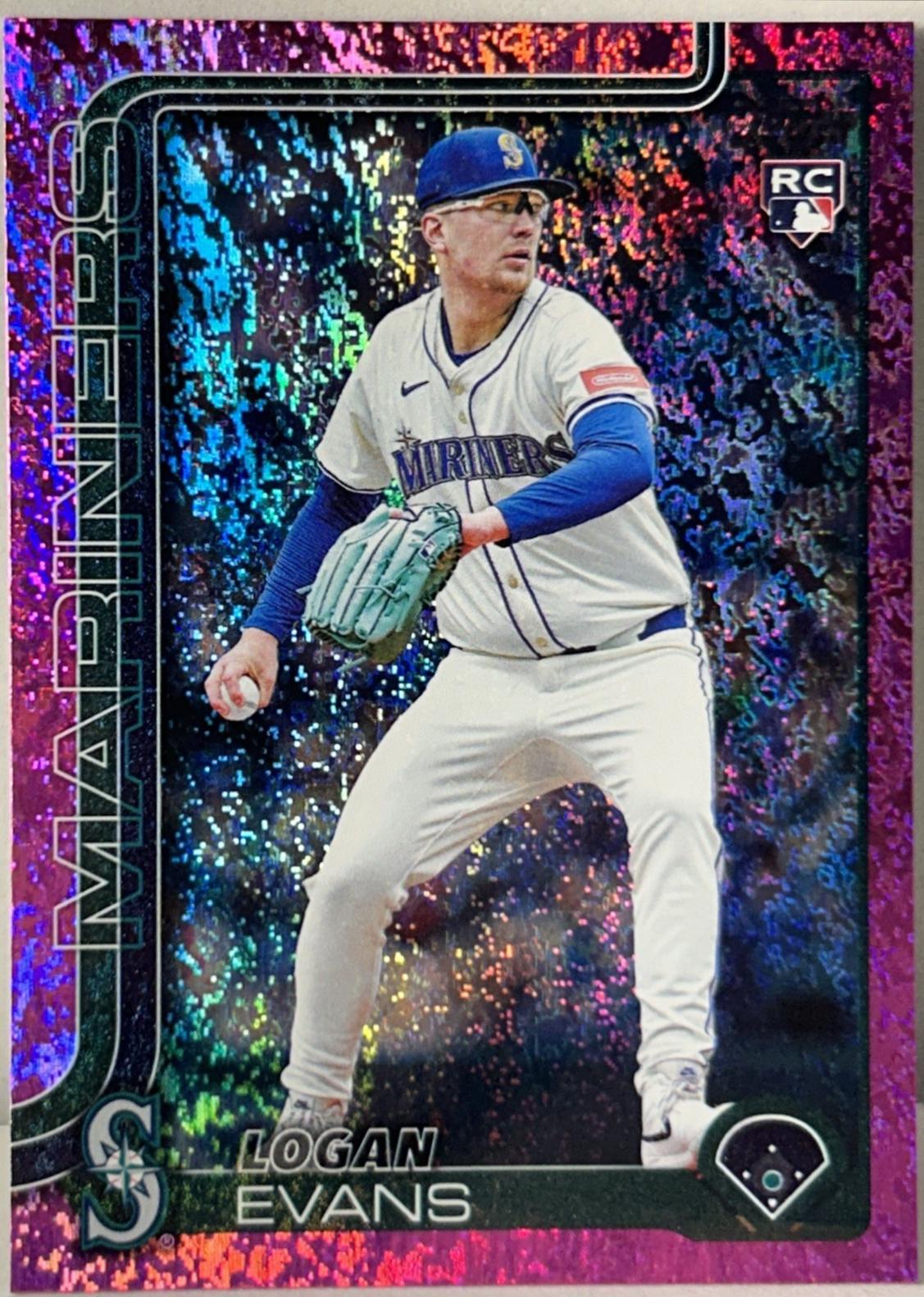 Logan Evans [Holo Pink Foil] #US302