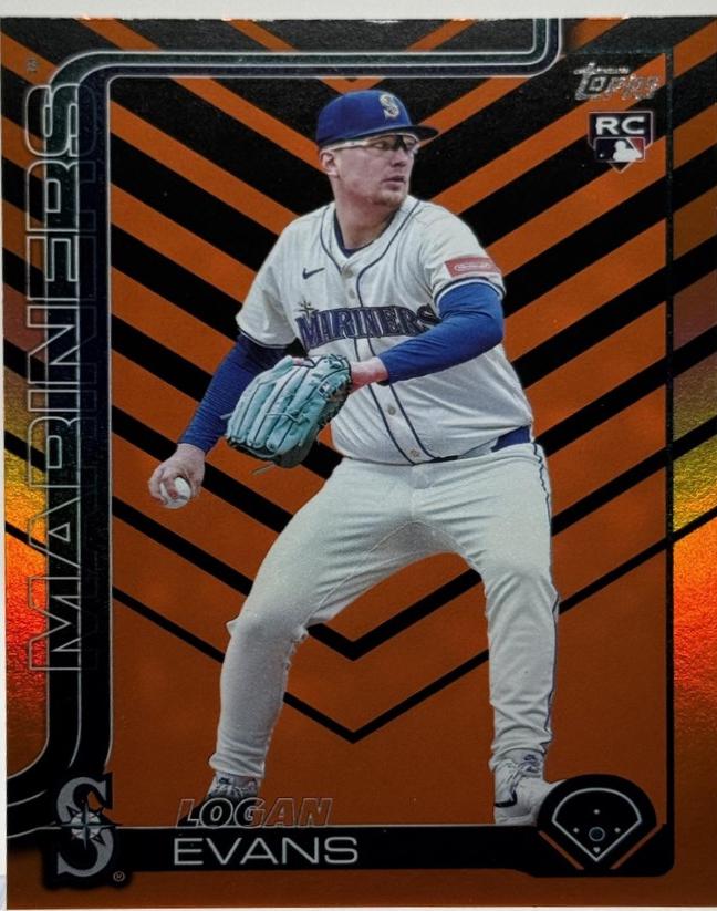 Logan Evans [Orange Diamante Foil] #US302
