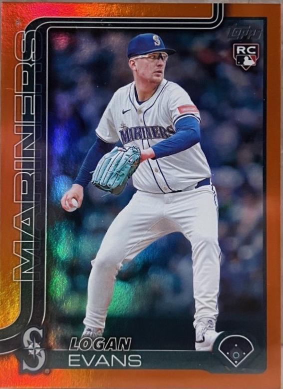 Logan Evans [Orange Rainbow Foil] #US302