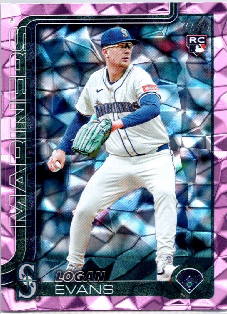 Logan Evans [Pink Diamante Foil] #US302