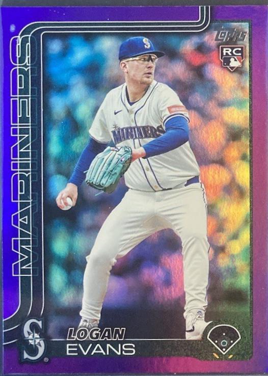 Logan Evans [Purple Rainbow Foil] #US302
