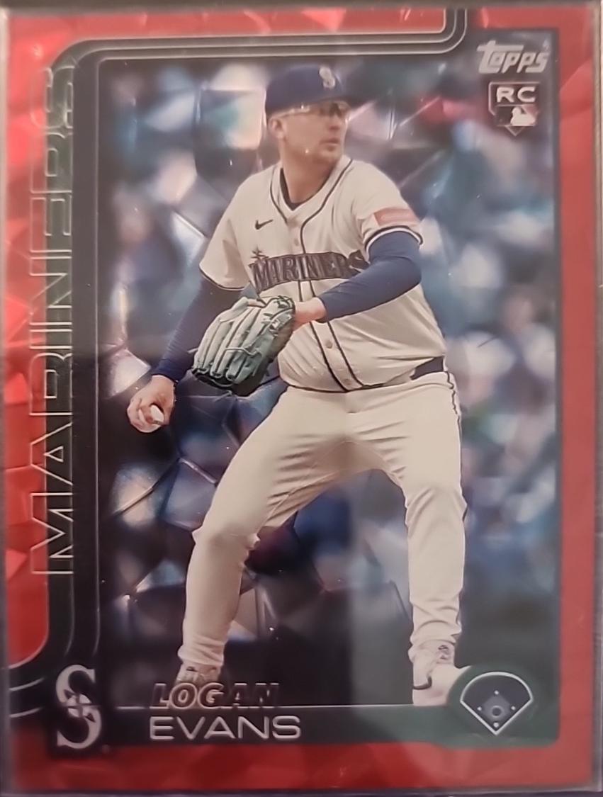 Logan Evans [Red Diamante Foil] #US302
