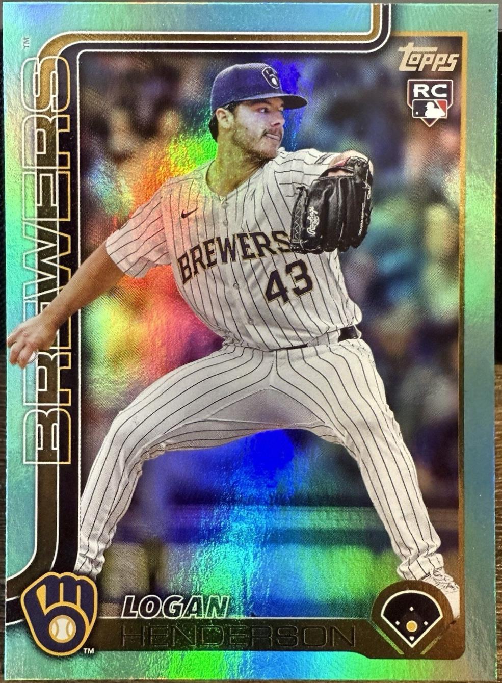 Logan Henderson [Aqua Rainbow Foil] #US137