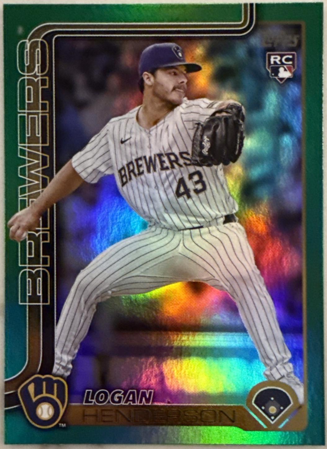 Logan Henderson [Green Rainbow Foil] #US137