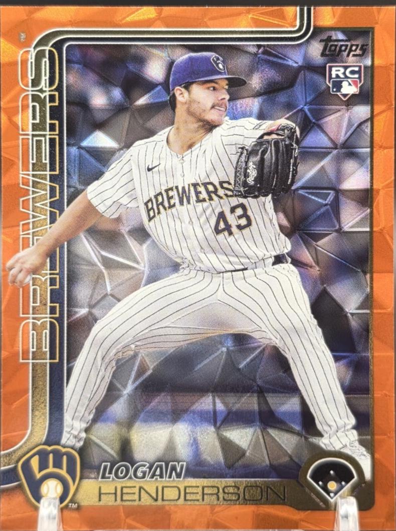 Logan Henderson [Orange Diamante Foil] #US137