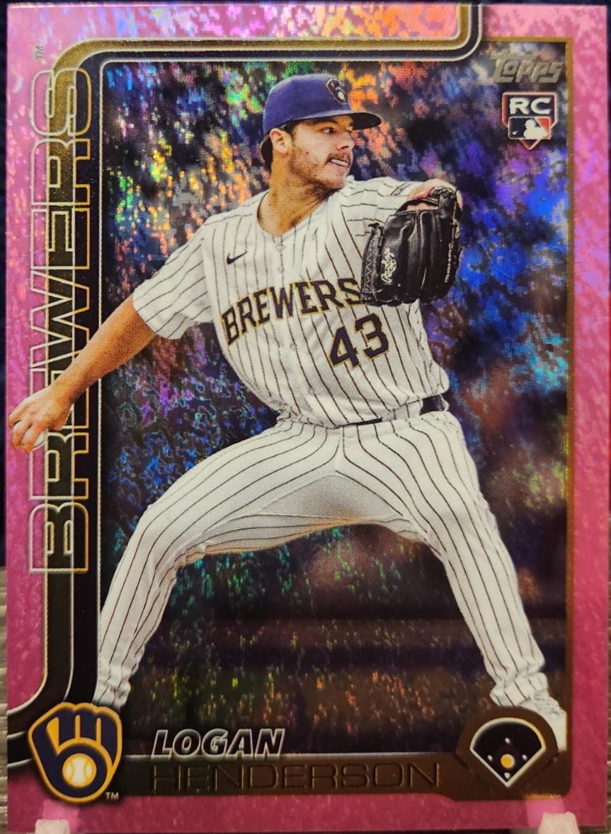 Logan Henderson [Pink Diamante Foil] #US137
