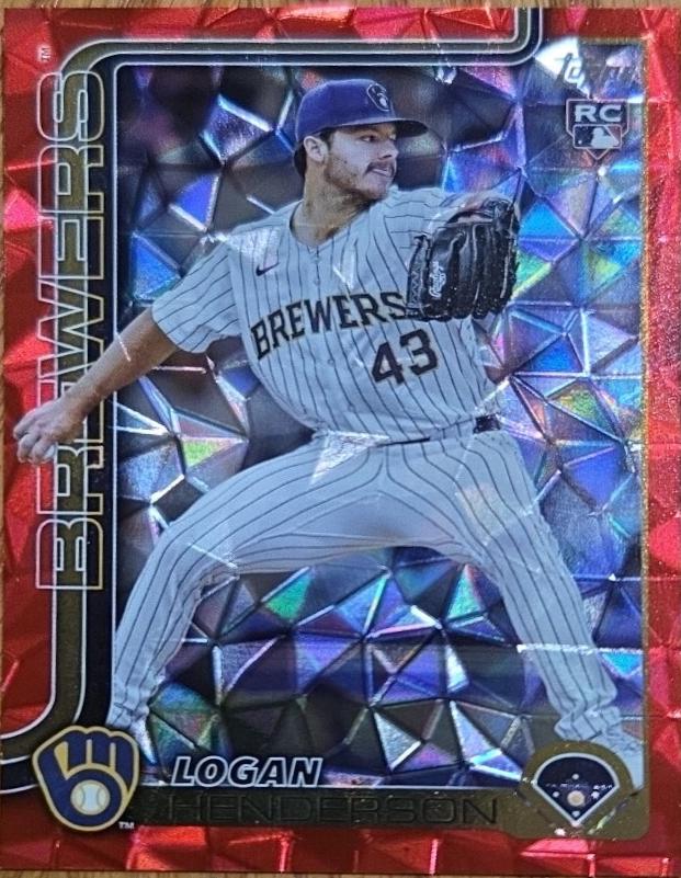Logan Henderson [Red Diamante Foil] #US137
