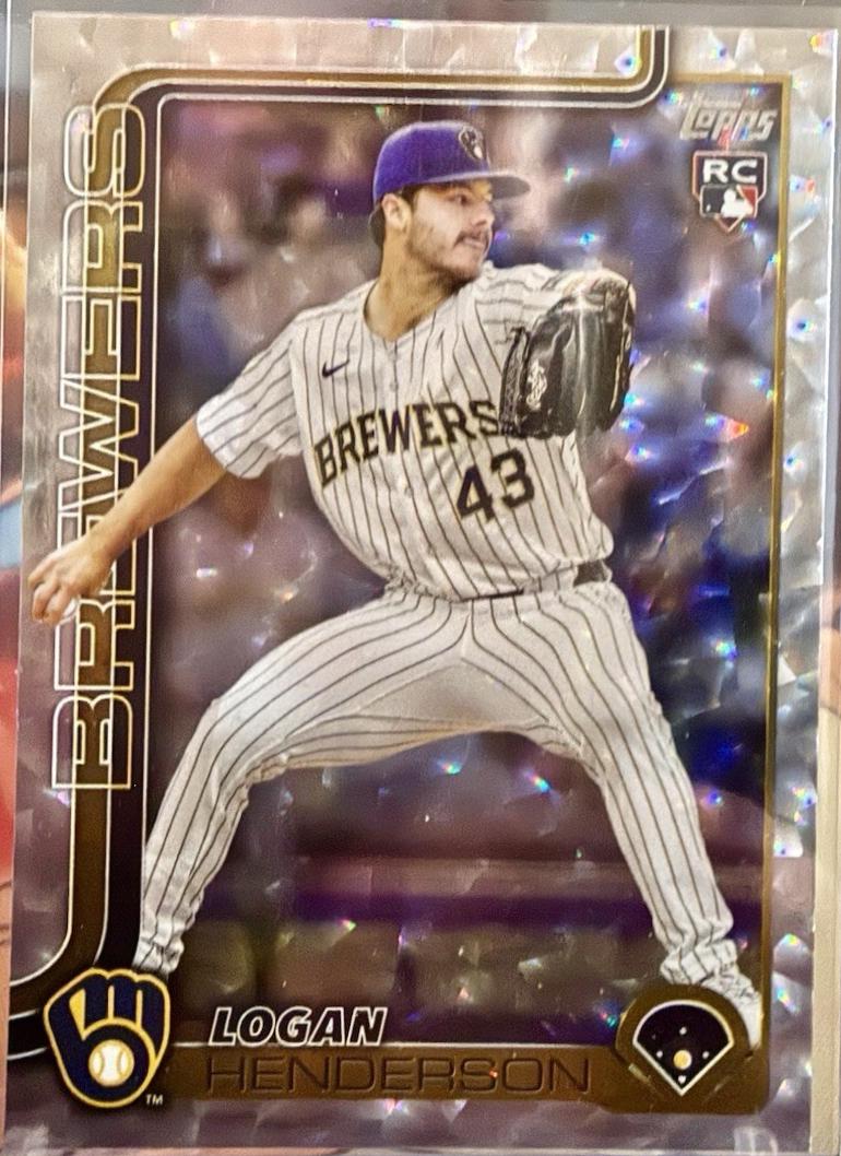 Logan Henderson [Silver Crackle Foil] #US137