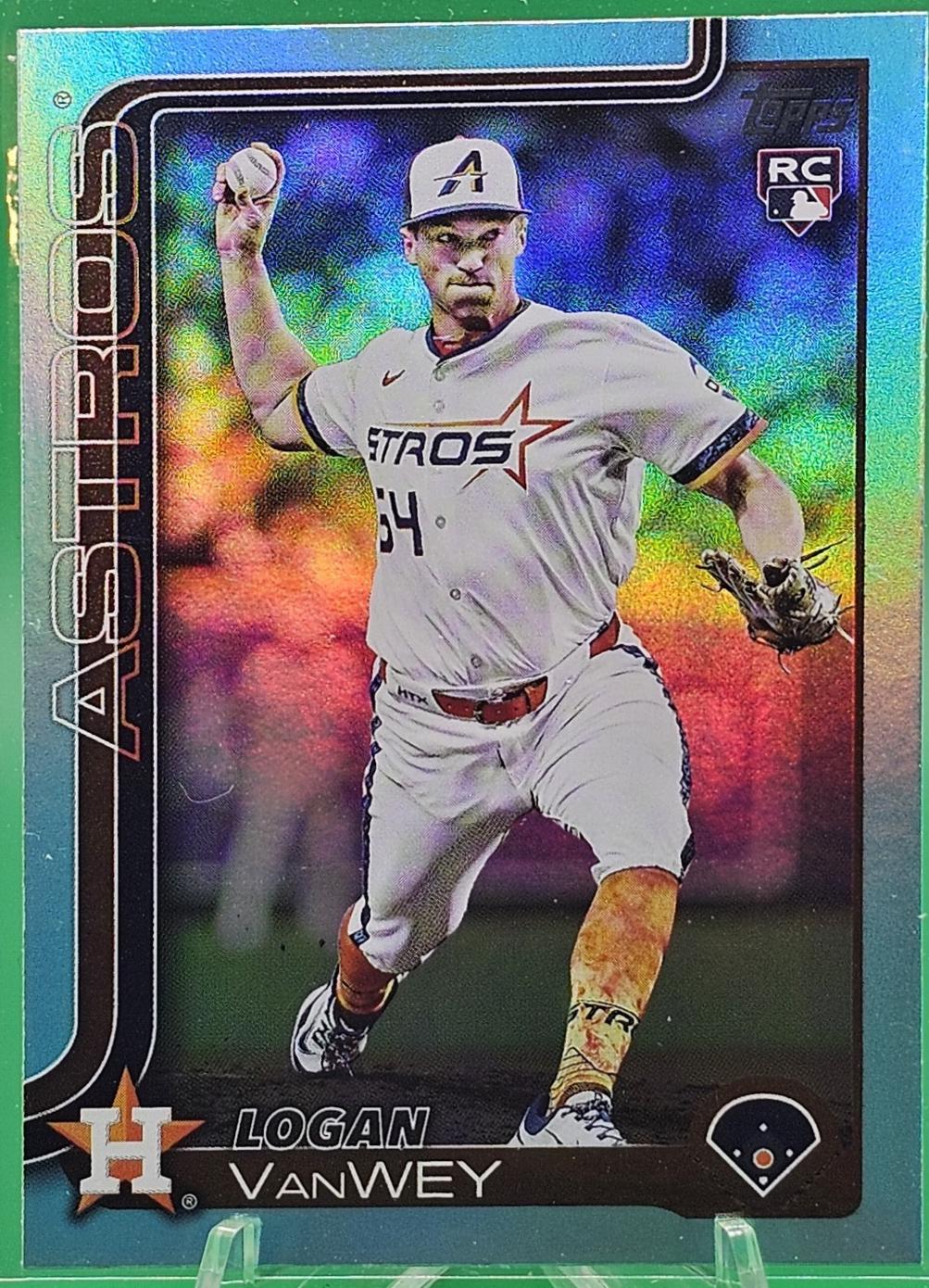 Logan VanWey [Aqua Rainbow Foil] #US117