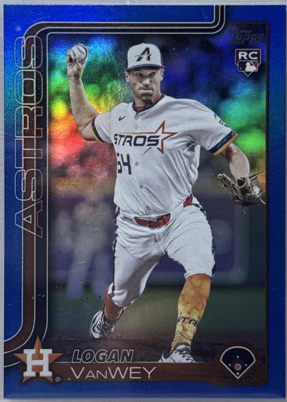 Logan VanWey [Blue Rainbow Foil] #US117