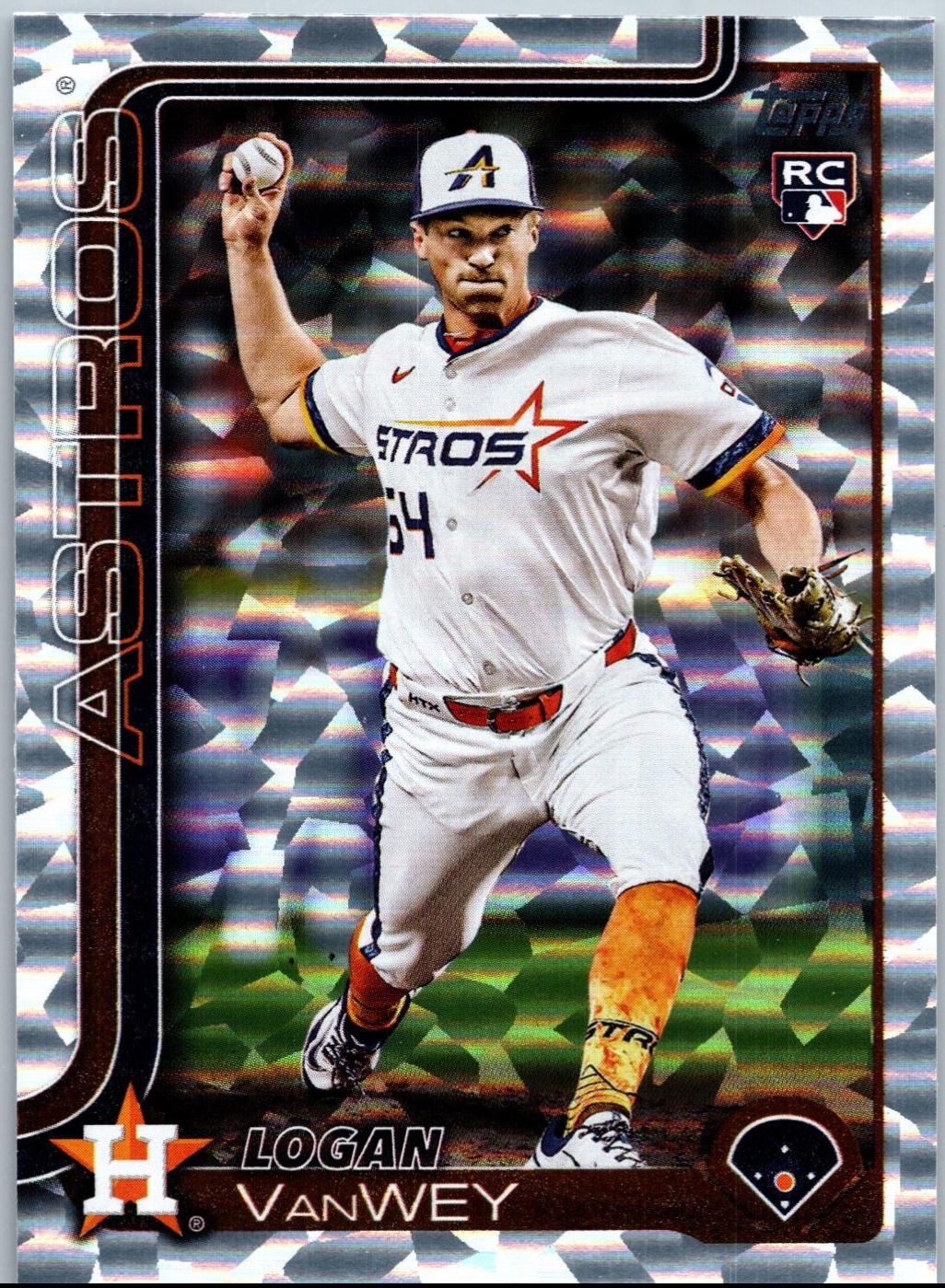 Logan VanWey [Silver Crackle Foil] #US117