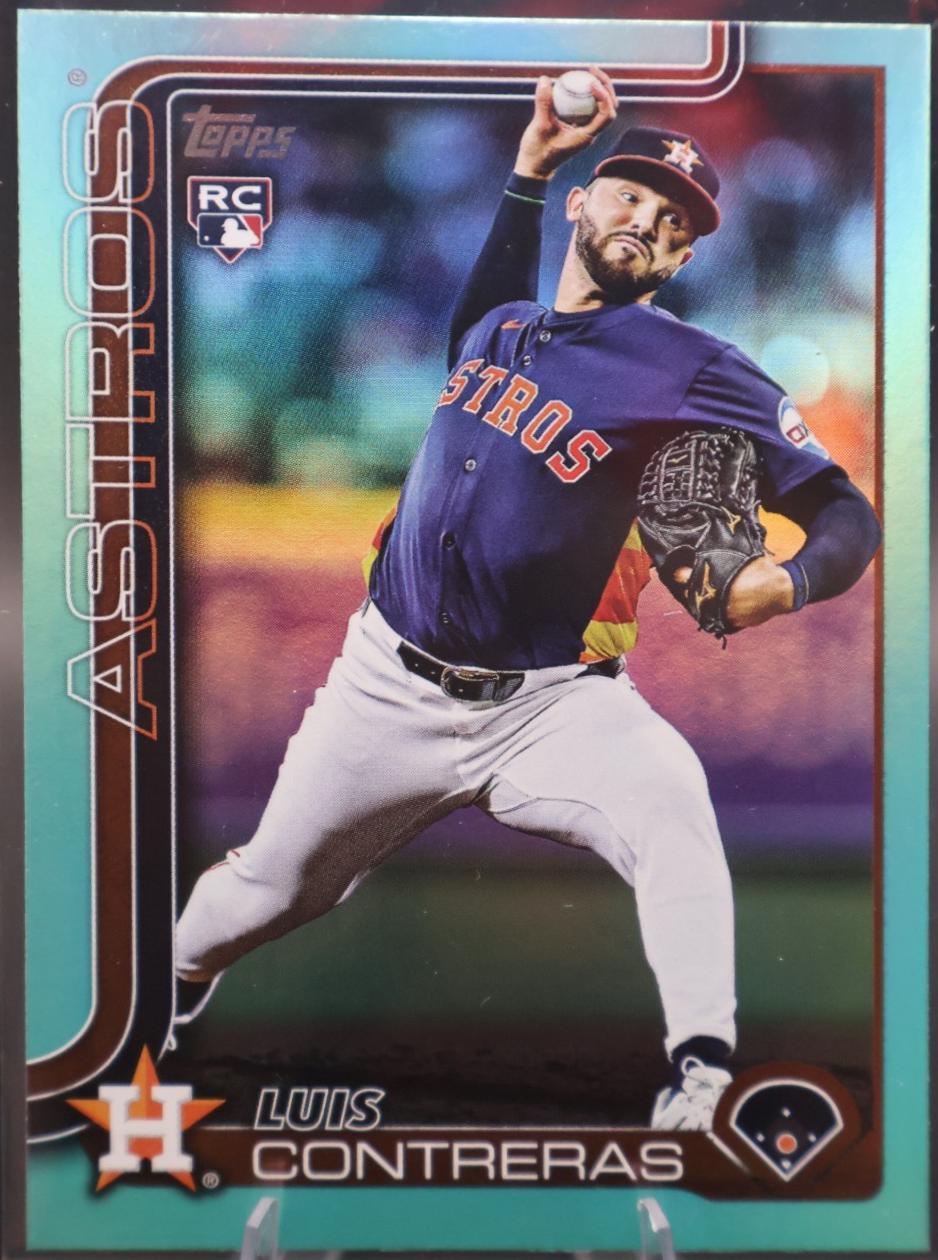 Luis Contreras [Aqua Rainbow Foil] #US323