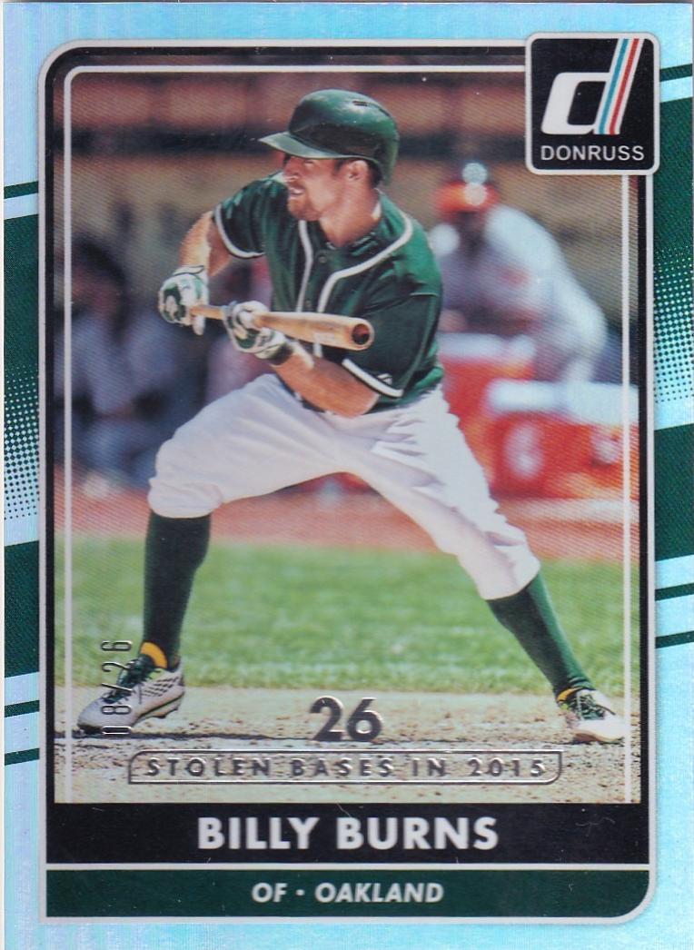 Billy Burns [Season Stat Line] #110