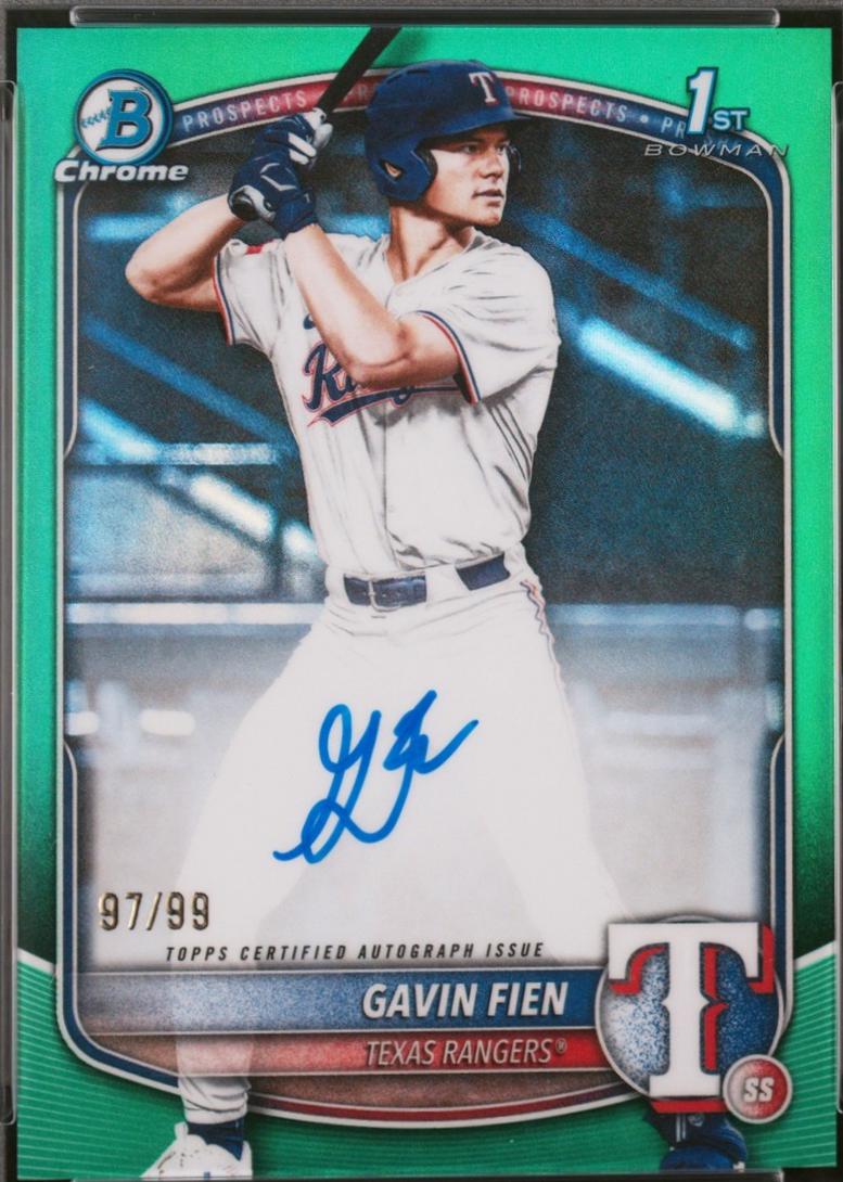 Gavin Fien [Green Refractor] #CPA-GF