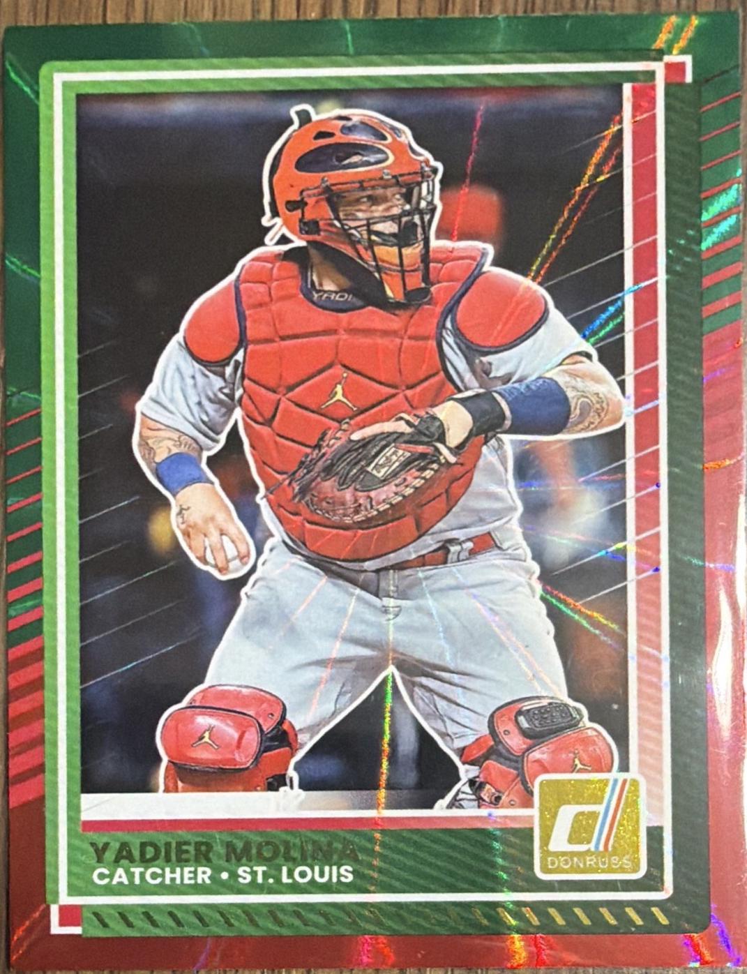 Yadier Molina [Red Green Laser] #66