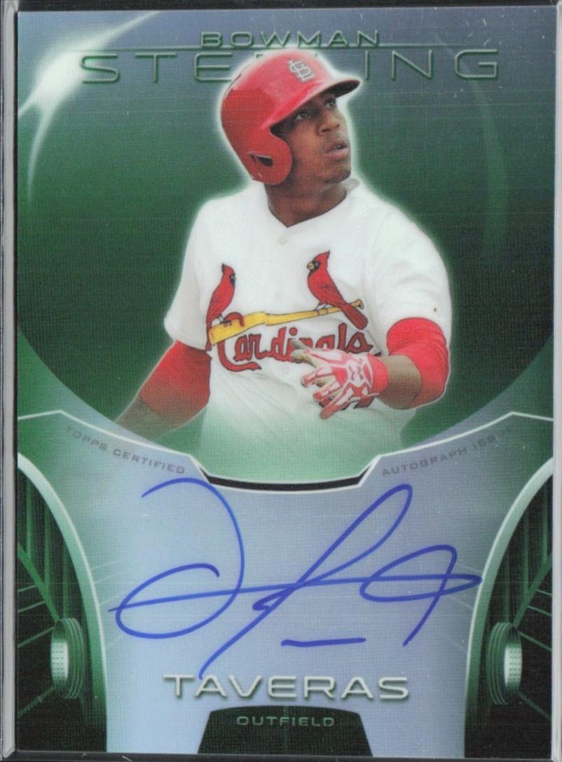 Oscar Taveras [Green Refractor] #BSAP-OT