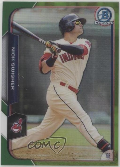 Nick Swisher [Green Refractor] #129