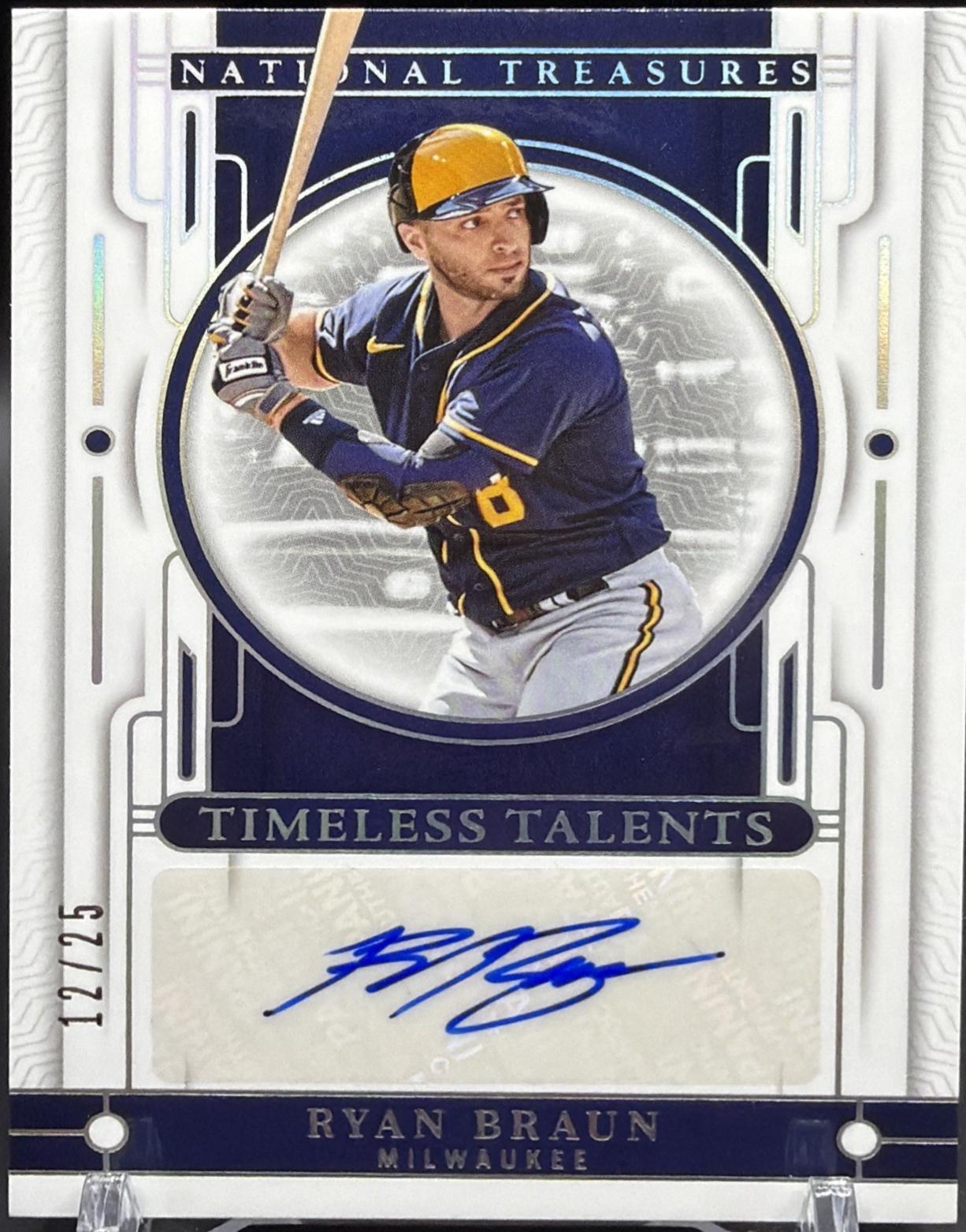 Ryan Braun [Holo Silver] #TTS-RB