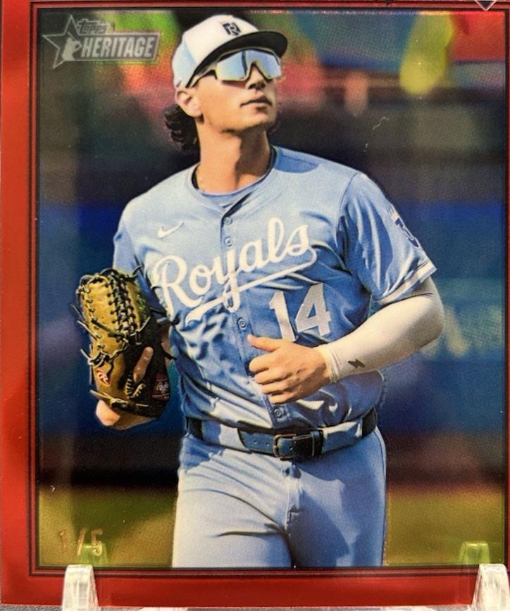 Jac Caglianone [Red Bordered Chrome] #136