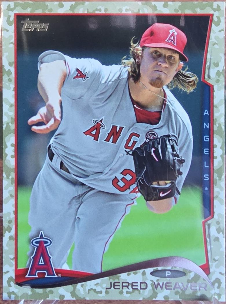 Jered Weaver [Camo] #548