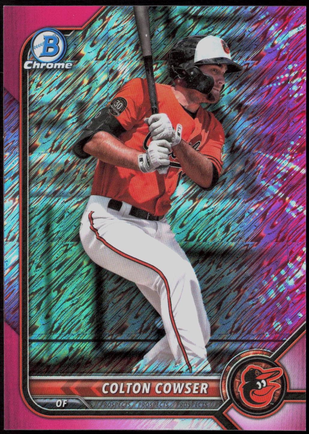 Colton Cowser [Fuchsia Pink Shimmer Refractor] #BCP-236