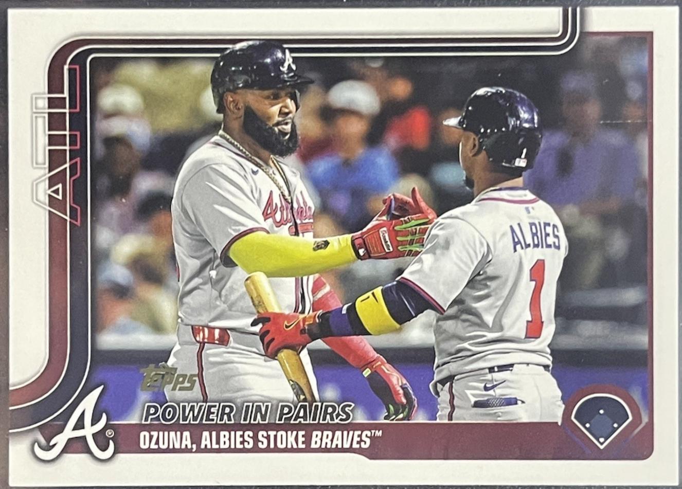 Marcell Ozuna / Ozzie Albies [Golden Mirror] #US229