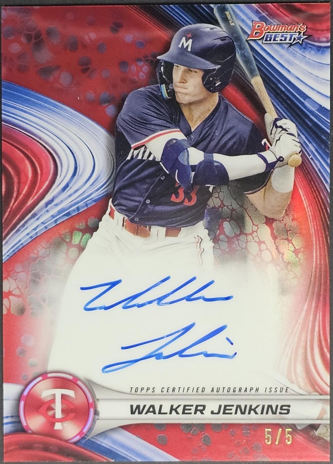 Walker Jenkins [Red Refractor] #B24-WJ