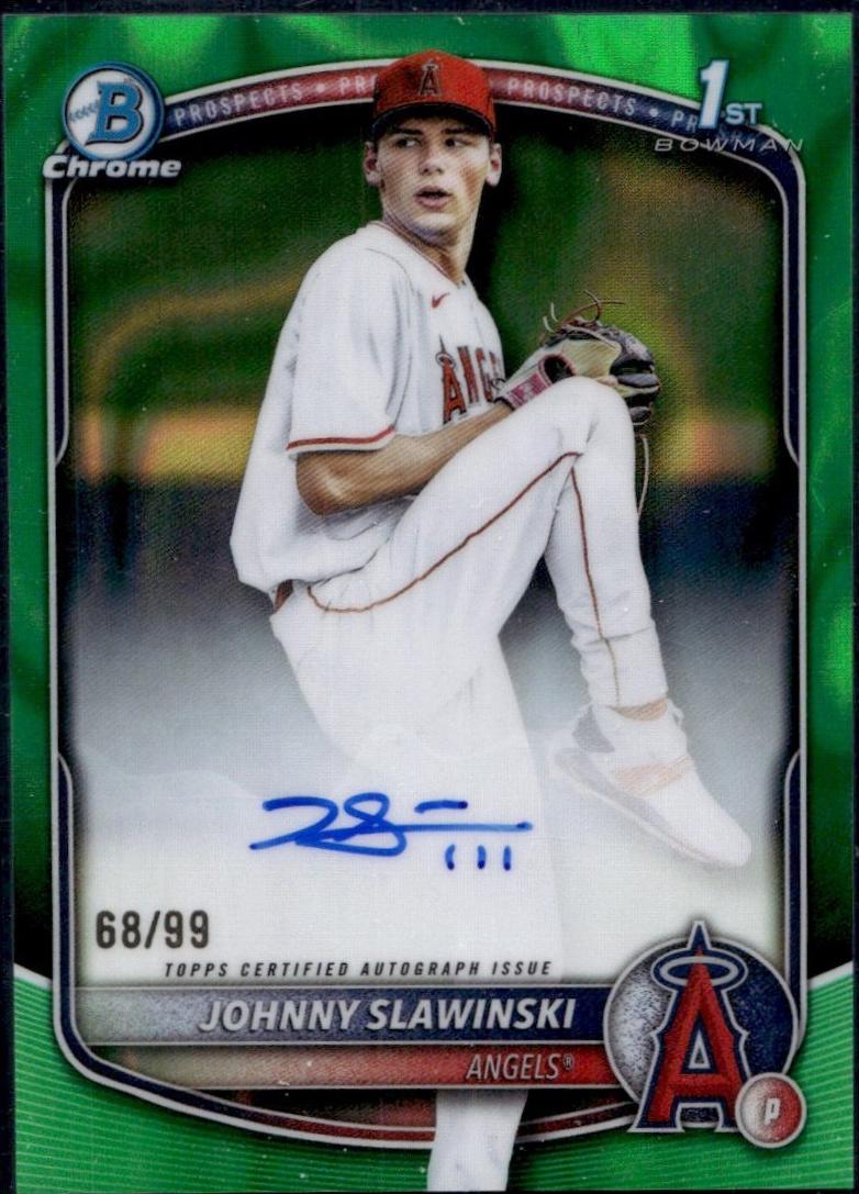 Johnny Slawinski [Green Refractor] #CPA-JS