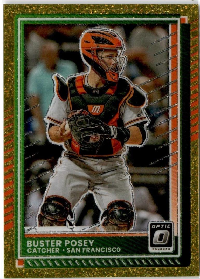 Buster Posey [Gold Glitter Optic] #15