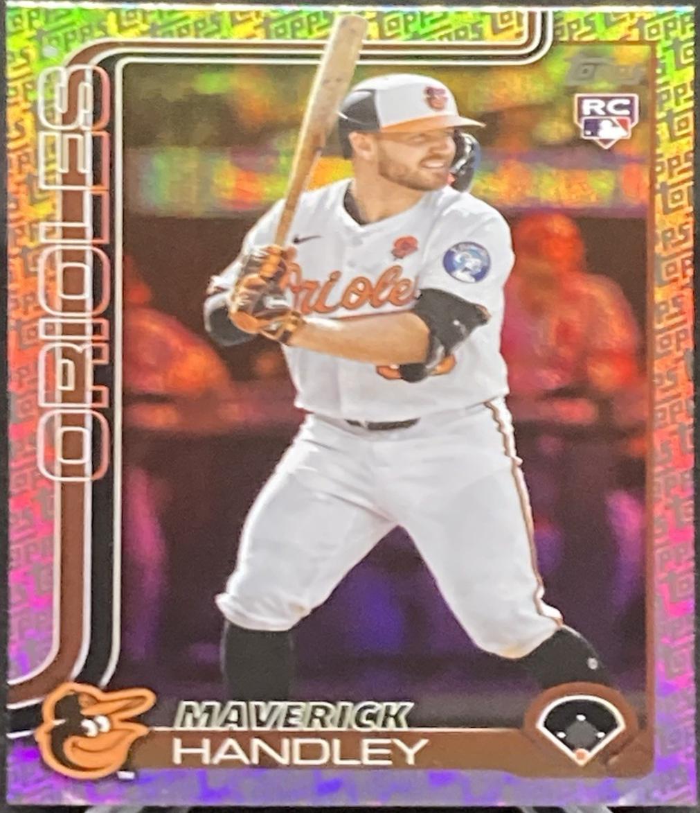 Maverick Handley [Topps Logo Foil] #US274