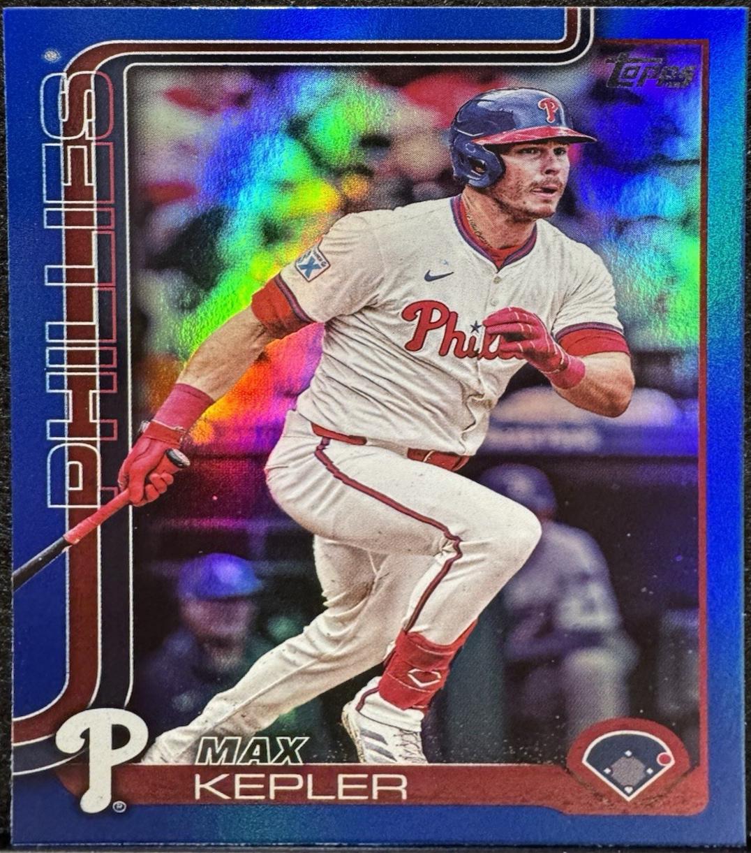 Max Kepler [Blue Rainbow Foil] #US82