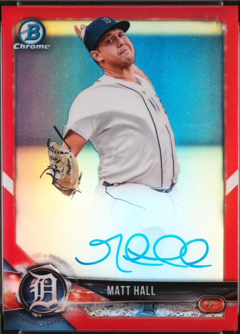 Matt Hall [Red Refractor] #CPA-MH