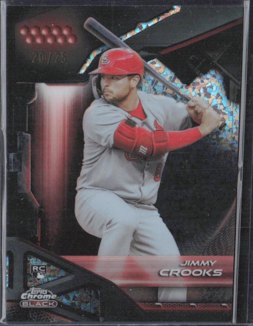 Jimmy Crooks [Orange Mini-Diamond Refractor] #99
