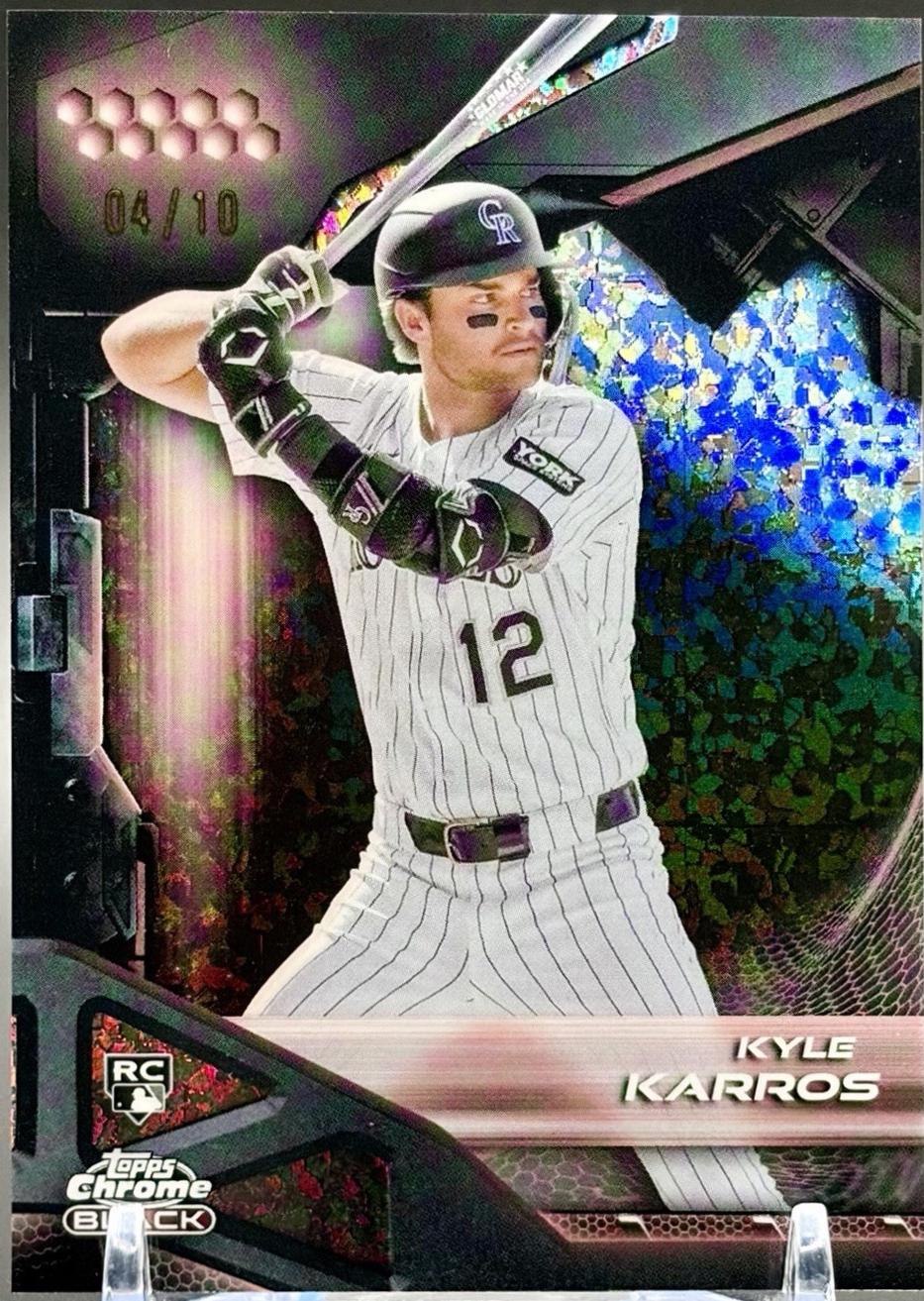 Kyle Karros [Rose Gold Mini-Diamond Refractor] #132