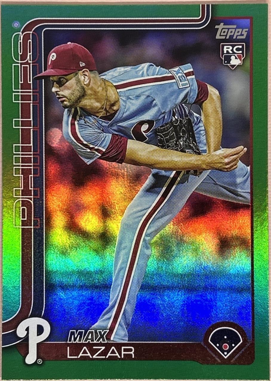 Max Lazar [Green Rainbow Foil] #US194