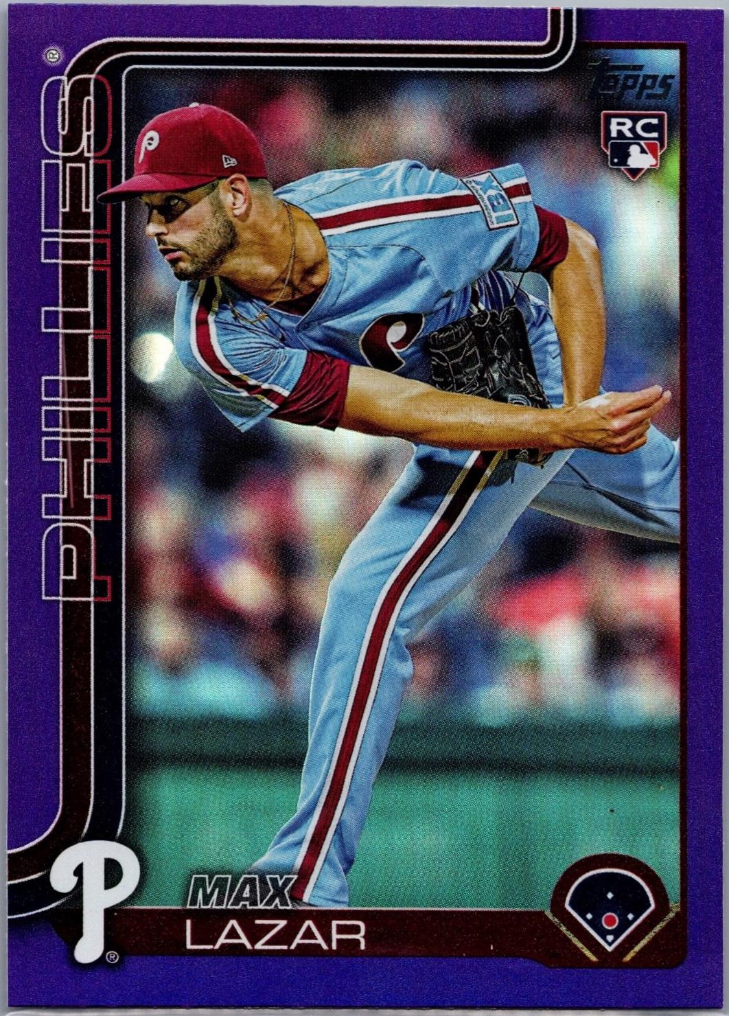 Max Lazar [Purple Rainbow Foil] #US194