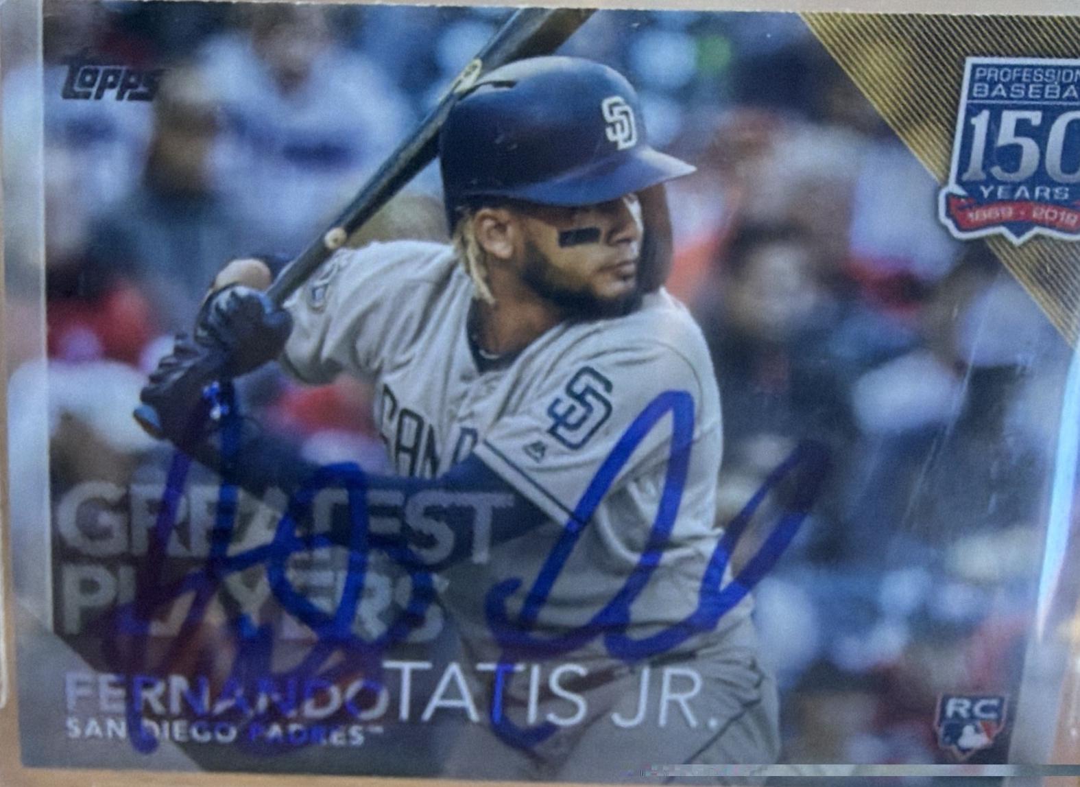 Fernando Tatis Jr. [Autograph] #150-14