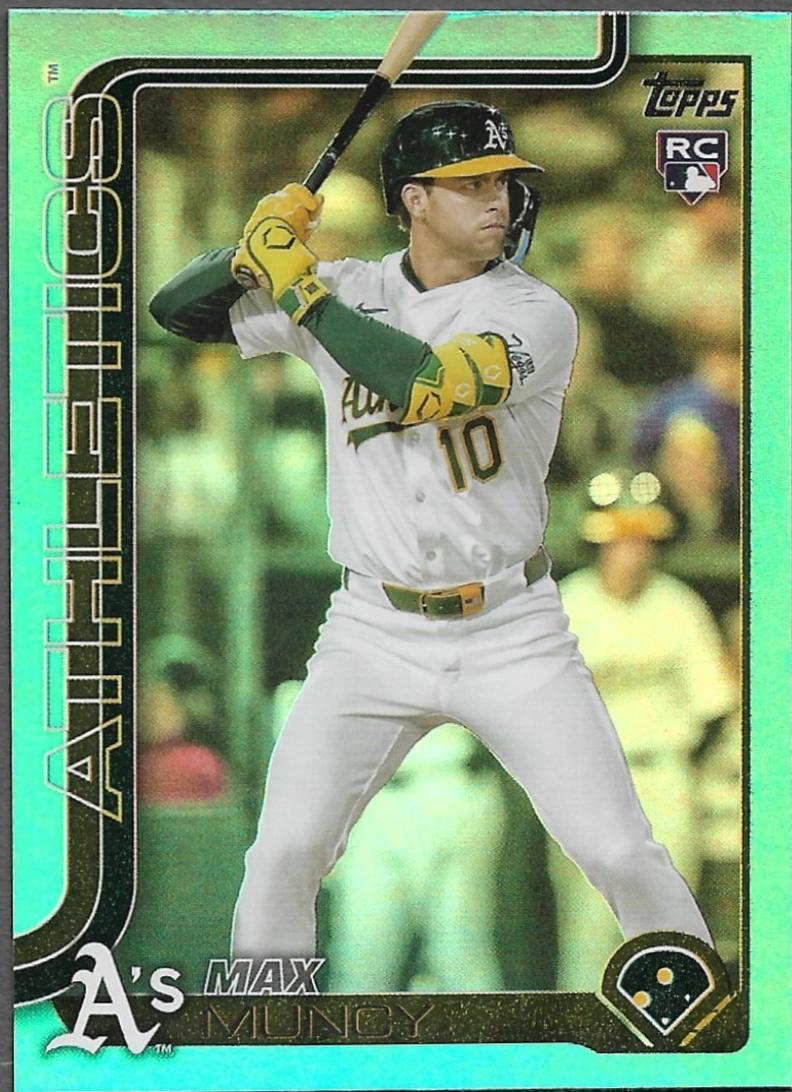 Max Muncy [Aqua Rainbow Foil] #US250